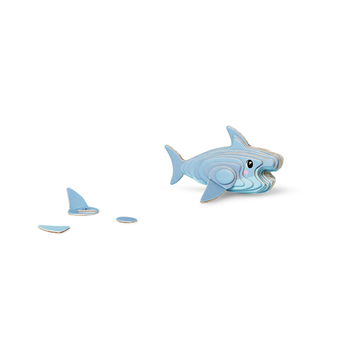 Flying Tiger Copenhagen Kendin Yap 3D Köpek Balığı Kiti