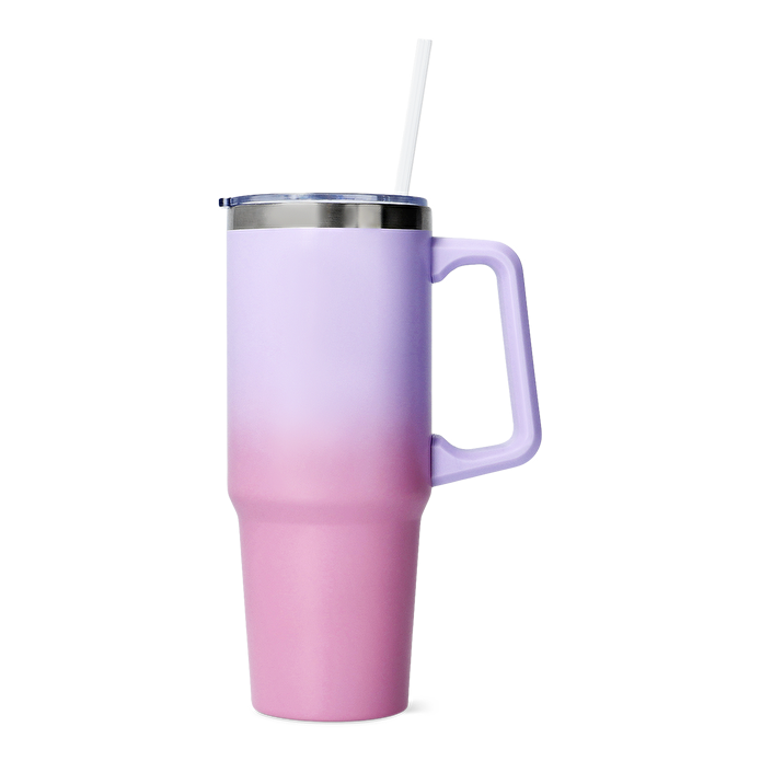 Flying Tiger Copenhagen Pembe Pipetli Kulplu Su Matarası