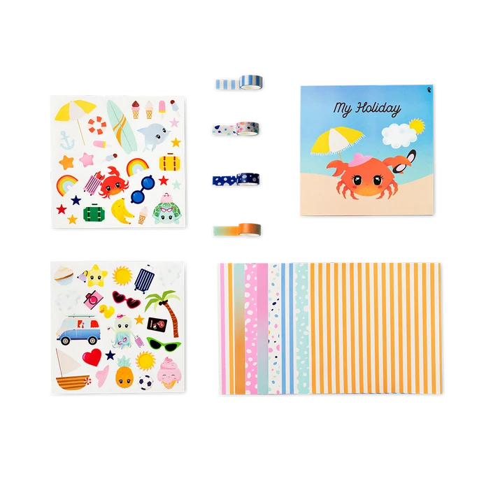 Flying Tiger Copenhagen Seyahat Boy Taşınabilir Stickerlı El İşi Kitabı