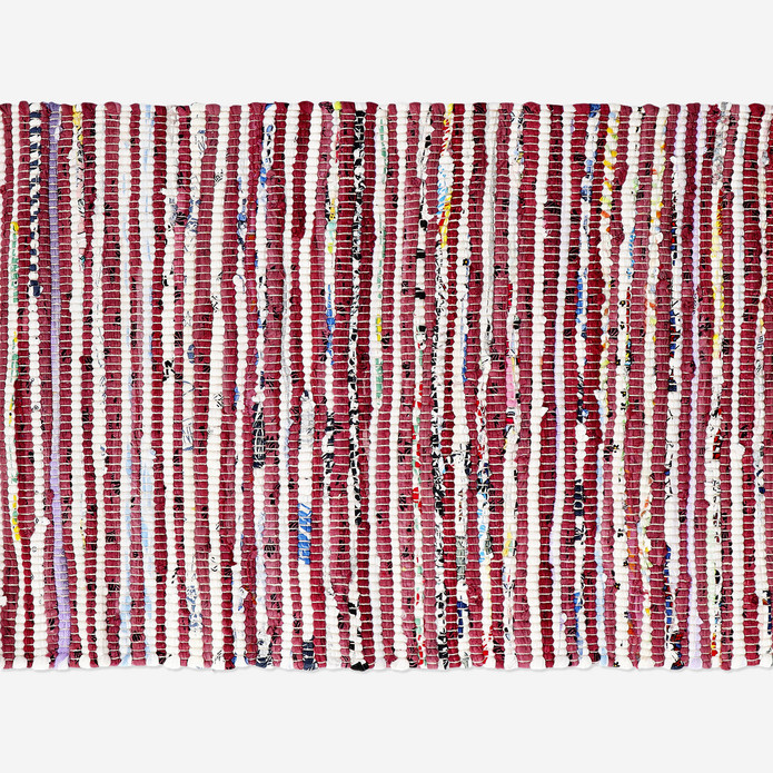 Flying Tiger Copenhagen Çizgili Pamuk Kilim 40 cm x 60 cm