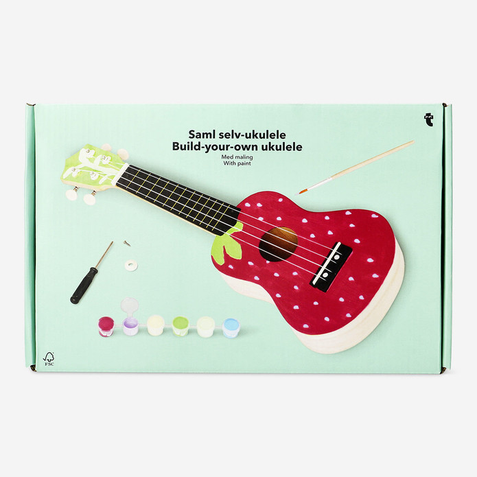 Flying Tiger Copenhagen Kendin Yap Ukulele Boyama Seti