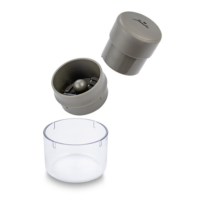 Jumbo Smart Grey Hazneli Sarımsak Ezici