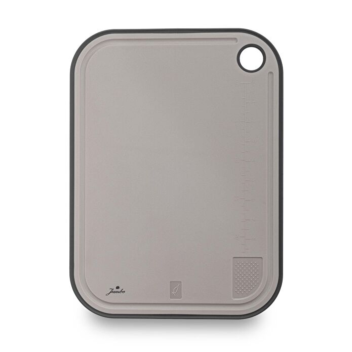 Jumbo Smart Grey Kesme Tahtası ve 2'li Bıçak Seti