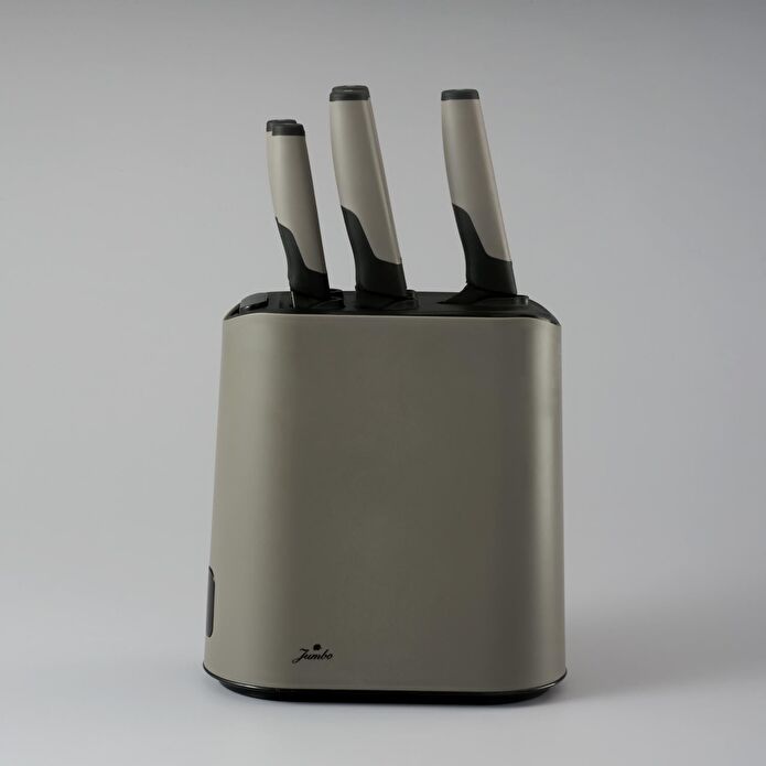 Jumbo Smart Grey Standlı 5'li Bıçak Seti