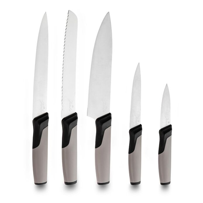 Jumbo Smart Grey Standlı 5'li Bıçak Seti