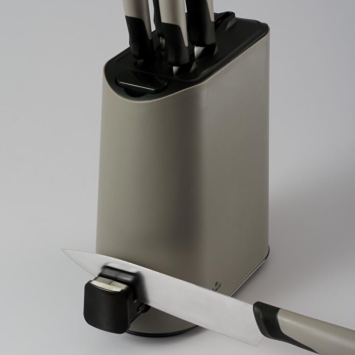 Jumbo Smart Grey Standlı 5'li Bıçak Seti