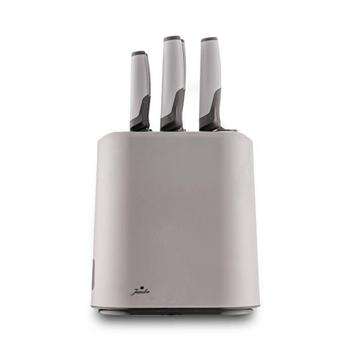 Jumbo Smart Grey Standlı 5'li Bıçak Seti