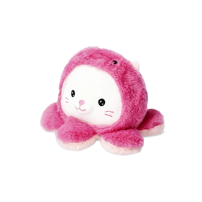 Flying Tiger Copenhagen Pembe Peluş Ahtapot Kılığında Kedi