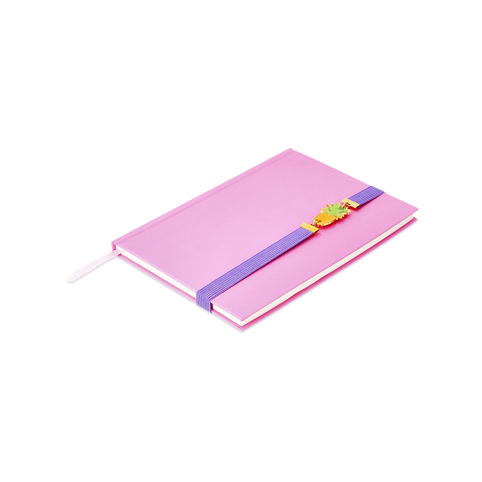 Flying Tiger Copenhagen Ananas Detaylı Pembe Defter
