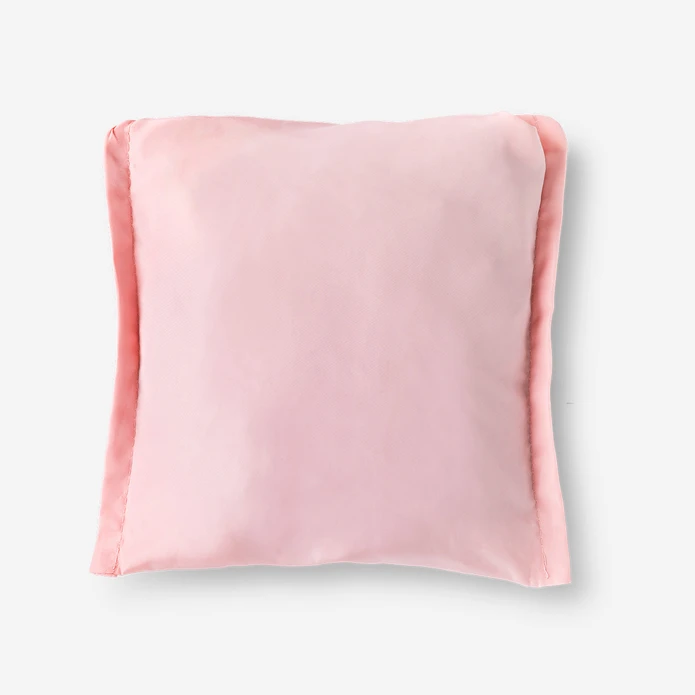 Flying Tiger Copenhagen Pembe Renk Bloğu Detaylı Bez Çanta
