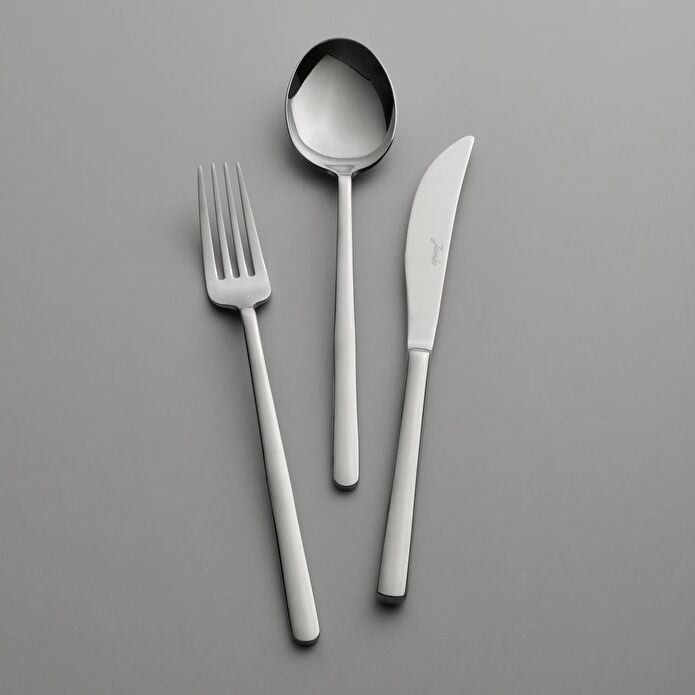 Jumbo 2900 Vannes 18 Parça 6 Kişilik Yemek Çatal Kaşık Bıçak Takımı