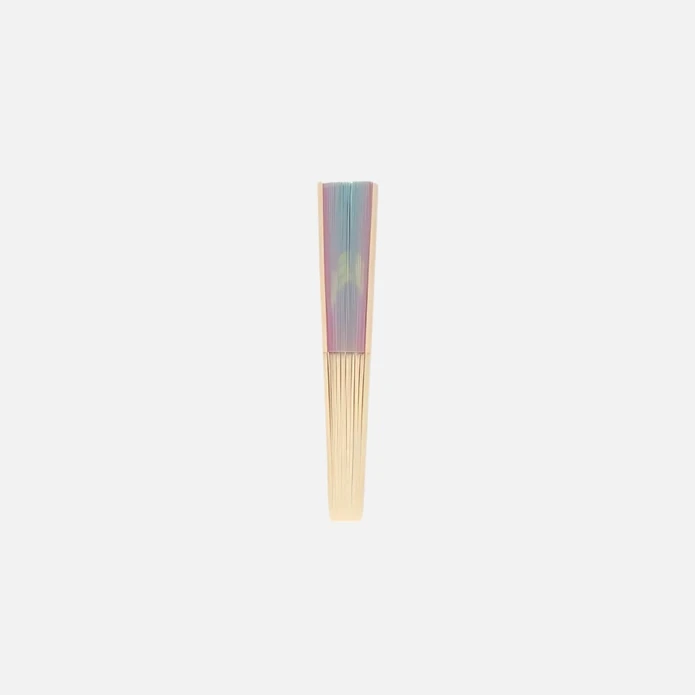 Flying Tiger Copenhagen Pembe Mavi Bambu Yelpaze