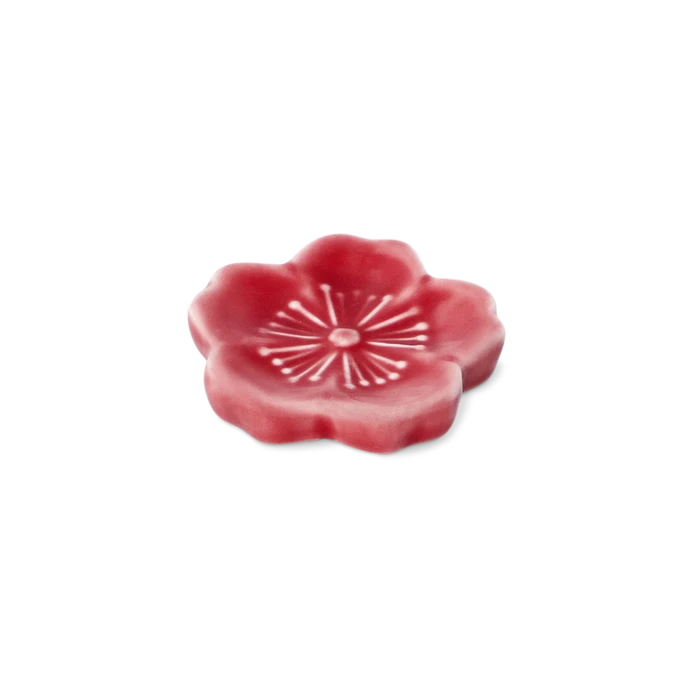 Flying Tiger Copenhagen Pembe Bahar Çiçeği Şeklinde Seramik Chopstick Tutucu