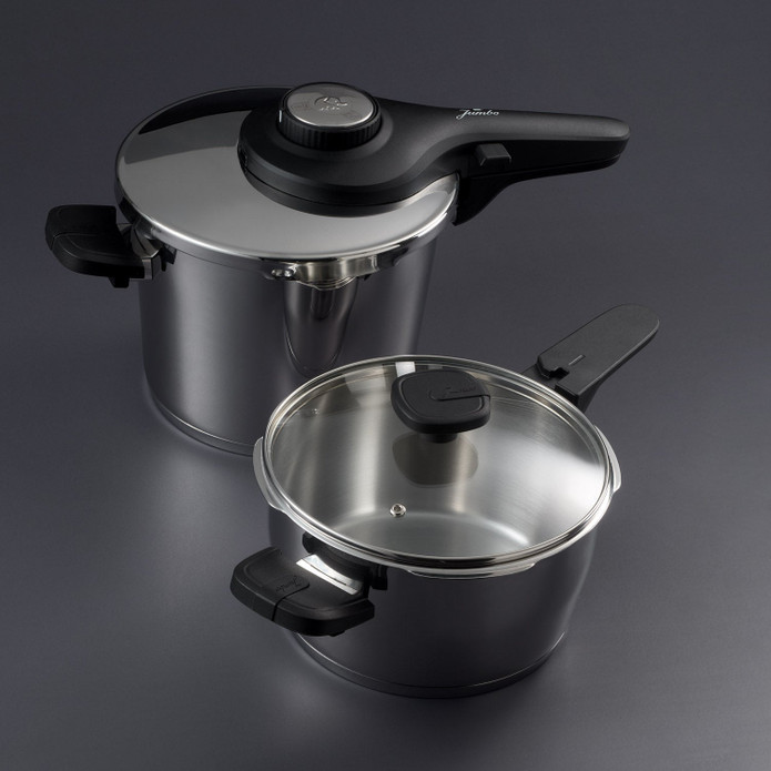 Jumbo Prime Master 4+6 Litre Düdüklü Tencere Seti