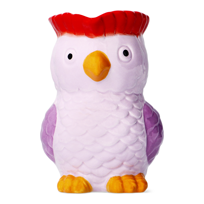 Flying Tiger Copenhagen Pembe Tropik Kuş Şeklinde Seramik Sürahi 500 ml