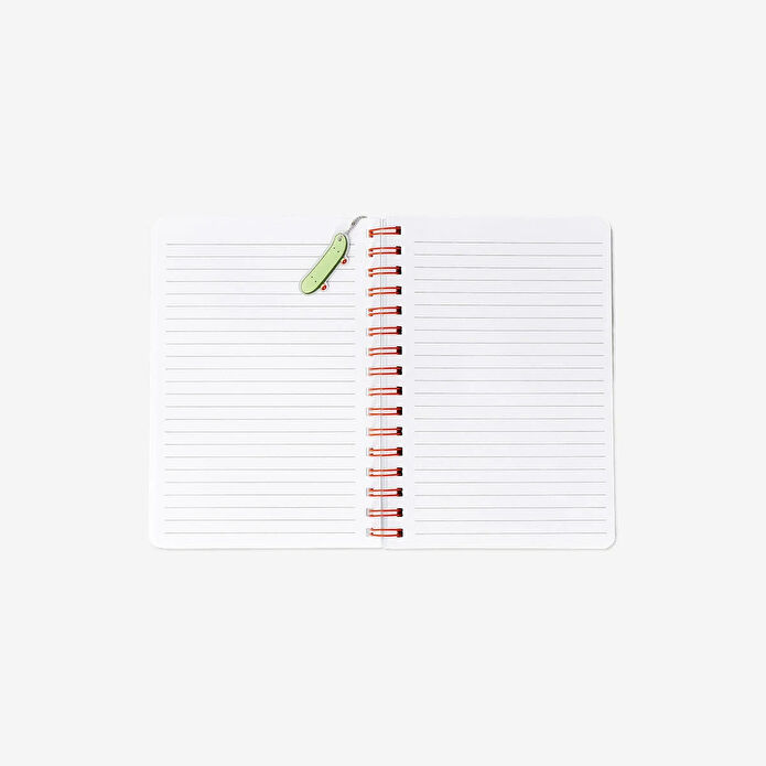 Flying Tiger Copenhagen Kabartma Desenli Mavi A5 Defter