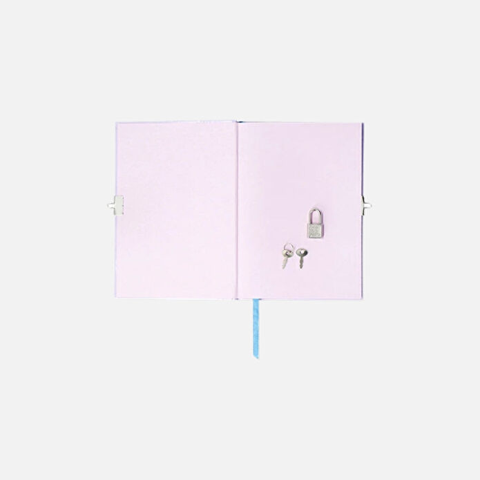 Flying Tiger Copenhagen Mor Kilitli Günlük