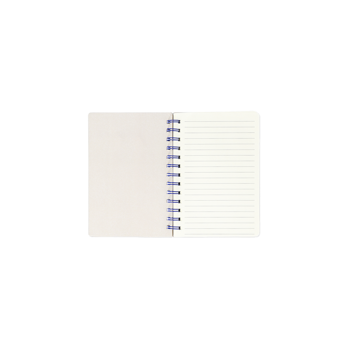 Flying Tiger Copenhagen Hesap Makinesi Detaylı Çizgili Spiralli Defter