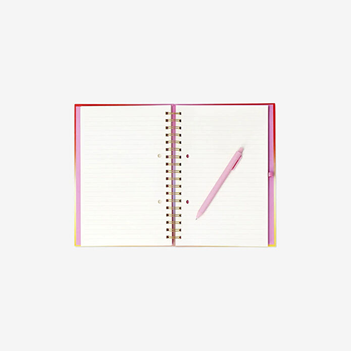 Flying Tiger Copenhagen Stickerlı Spiralli B5 Defter