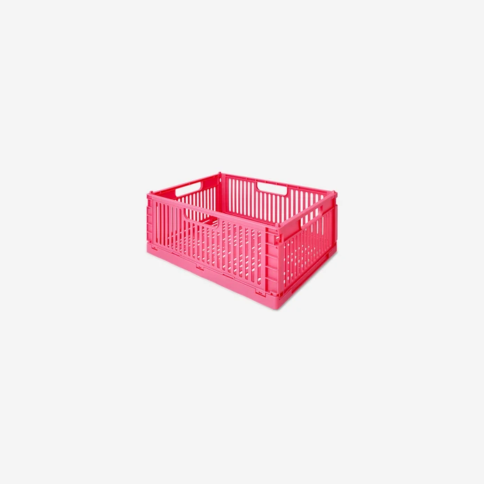 Flying Tiger Copenhagen Pembe Katlanabilir Plastik Kutu