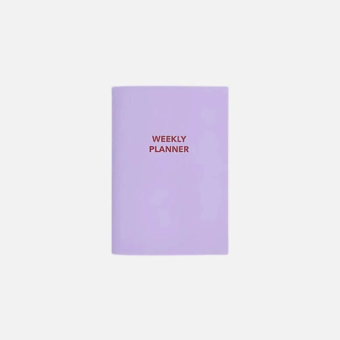 Flying Tiger Copenhagen Mor Haftalık Planlayıcı B5 Defter