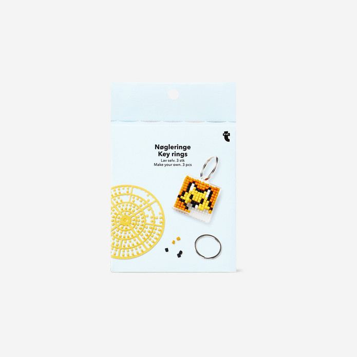 Flying Tiger Copenhagen Kendin Yap 3'lü Boncuk Anahtarlık