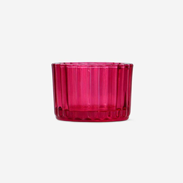 Flying Tiger Copenhagen Pembe Cam Tealight Mumluk