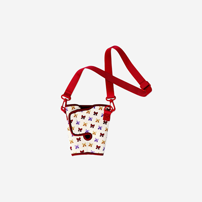 Flying Tiger Copenhagen Fiyonk Desenli Matara Çantası