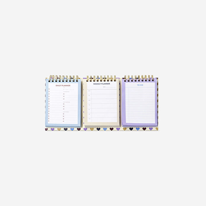 Flying Tiger Copenhagen 3'ü 1 Arada Masaüstü Planlayıcı