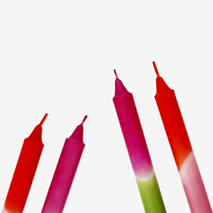 Flying Tiger Copenhagen Batik Desenli Şamdan Mumu