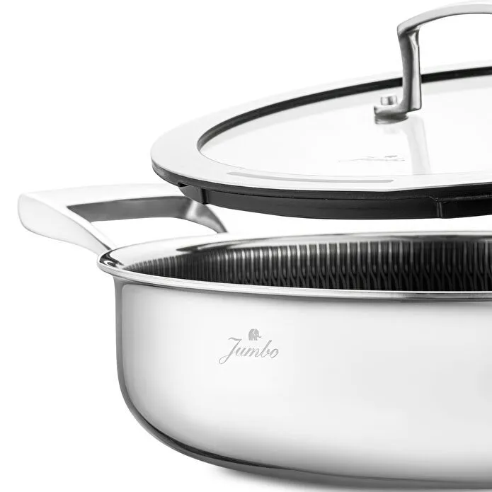 Jumbo New Baby Steel 6 Parça İndüksiyon Tabanlı Çelik Mini Set