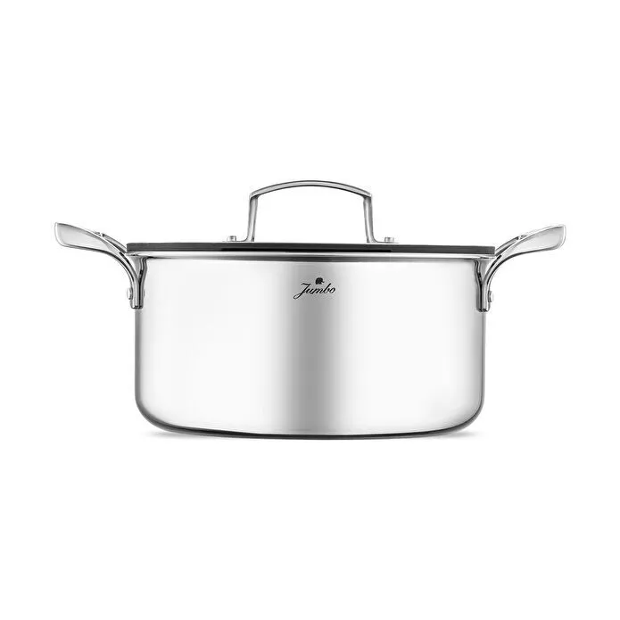 Jumbo New Baby Steel 6 Parça İndüksiyon Tabanlı Çelik Mini Set