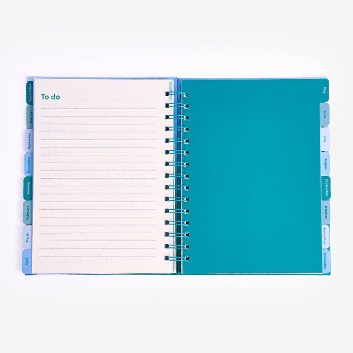 Flying Tiger Copenhagen Mavi 2026 Yıl Ortası Planlayıcı