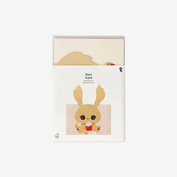 Flying Tiger Copenhagen Köpek Desenli Tebrik Kartı