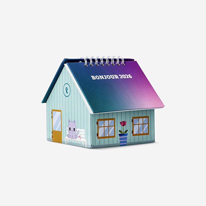 Flying Tiger Copenhagen Ev Şeklinde 2026 Takvimi