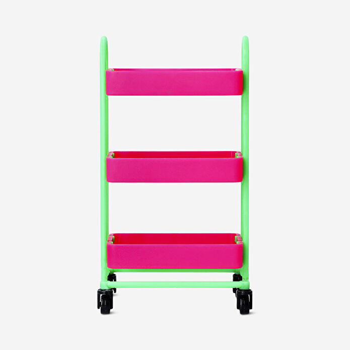 Flying Tiger Copenhagen Pembe Yeşil Masaüstü Düzenleyici