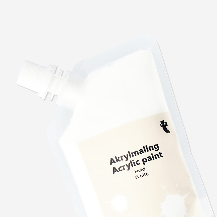 Flying Tiger Copenhagen Beyaz Akrilik Boya 80 ml