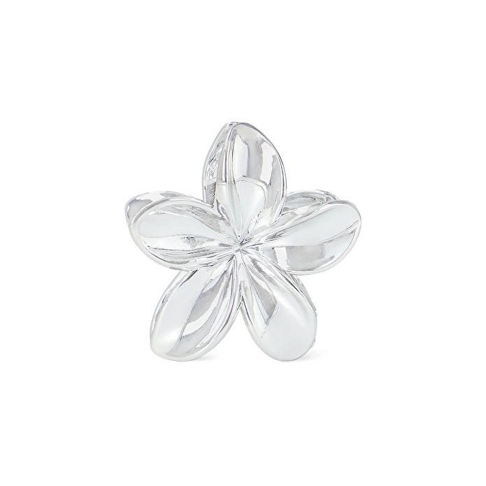 Flying Tiger Copenhagen Gümüş Çiçek Şeklinde Kıskaçlı Toka