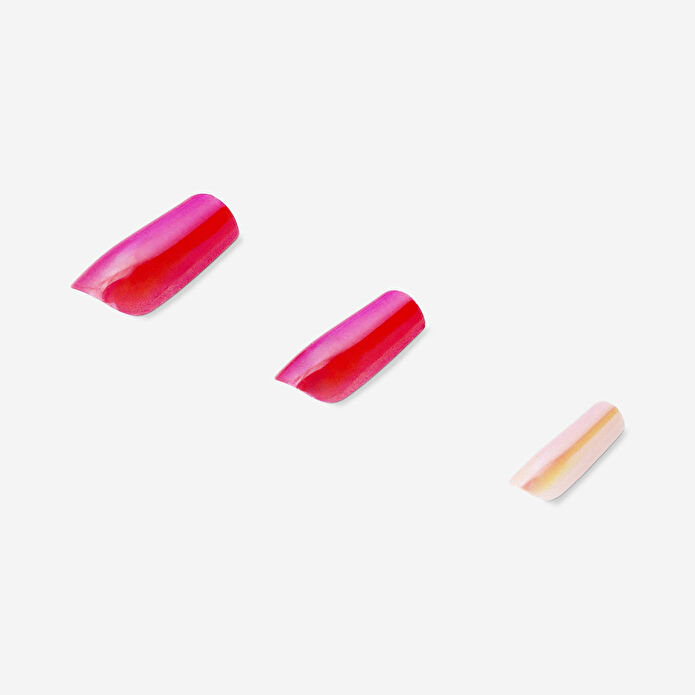 Flying Tiger Copenhagen Parlak Pembe 24'lü Takma Tırnak