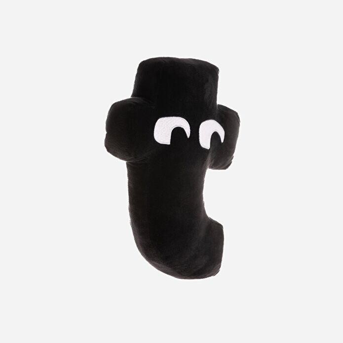 Flying Tiger Copenhagen Siyah Peluş Oyuncak T Harfi