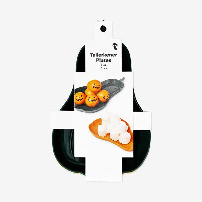 Flying Tiger Copenhagen Balkabağı Şeklinde 2'li Plastik Tabak