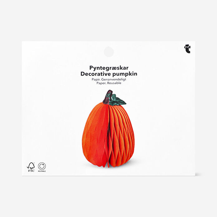 Flying Tiger Copenhagen Balkabağı Şeklinde Oval Masa Süsü