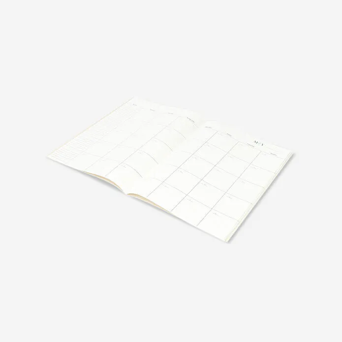 Flying Tiger Copenhagen Pastel Çiçekli 2026 Aylık Planlayıcı