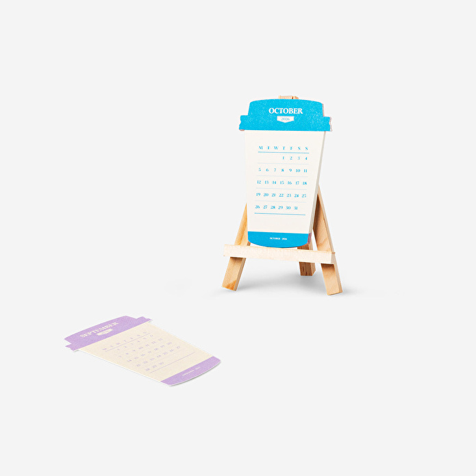 Flying Tiger Copenhagen Kahve Bardağı Şeklinde 2026 Masa Takvimi