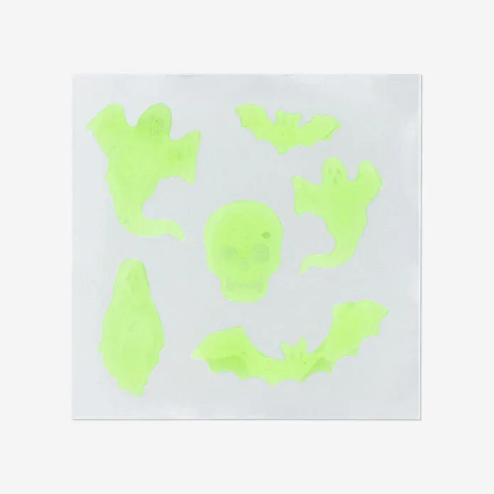 Flying Tiger Copenhagen Hayalet ve Yarasa Şeklinde Fosforlu 6'lı Pencere Stickerı