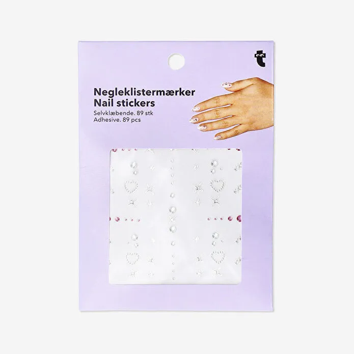 Flying Tiger Copenhagen Parlak Taşlı Tırnak Stickerı