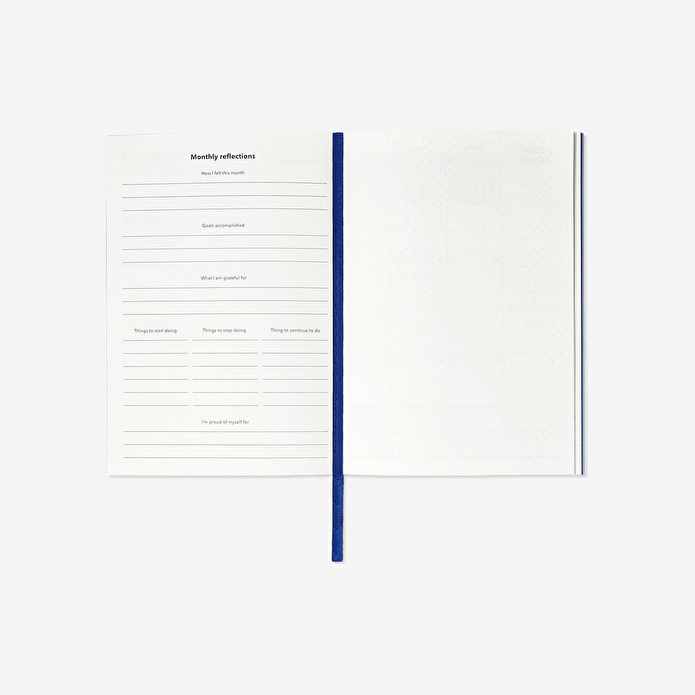 Flying Tiger Copenhagen Mavi Çizgili 2026 A5 Haftalık Ajanda