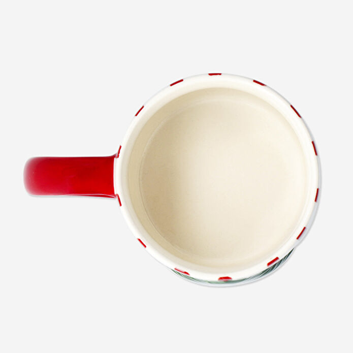 Flying Tiger Copenhagen Çam Ağacı Desenli Seramik Kupa 400 ml