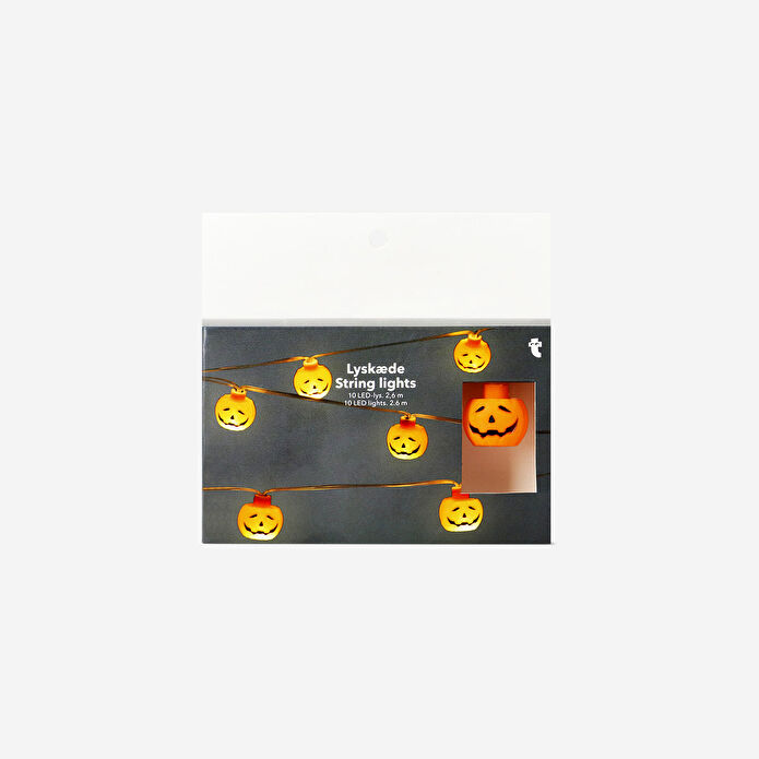 Flying Tiger Copenhagen Balkabağı Desenli Işık Zinciri