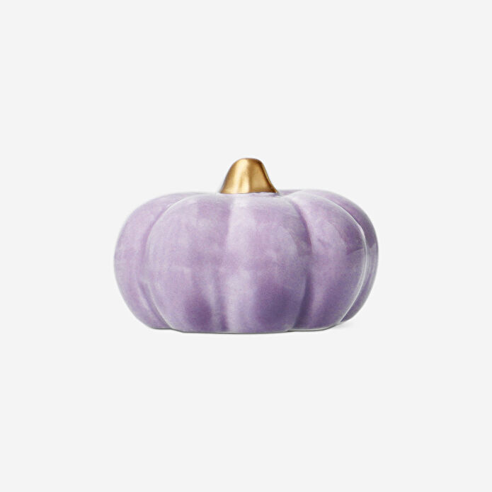 Flying Tiger Copenhagen Balkabağı Şeklinde Mor Biblo